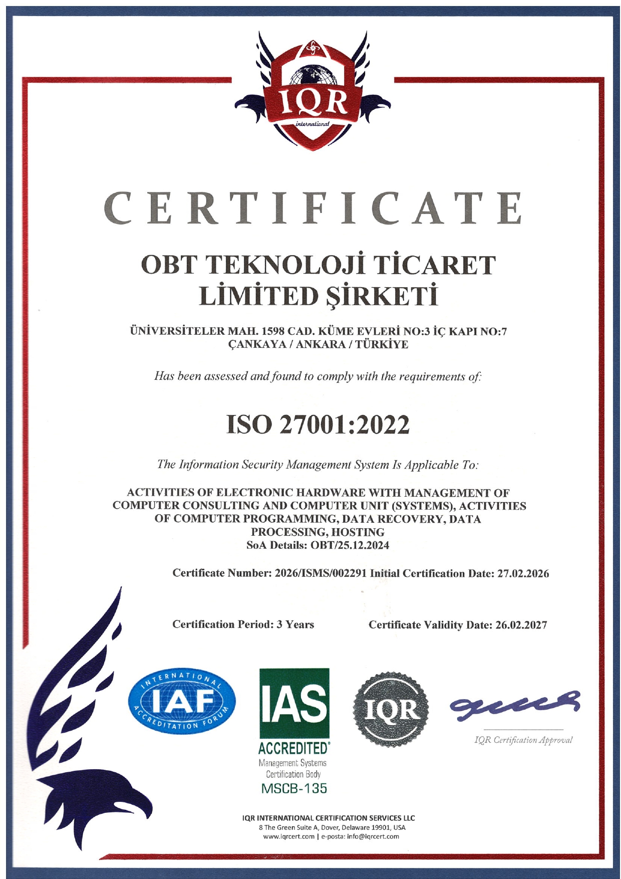 ISO 27001