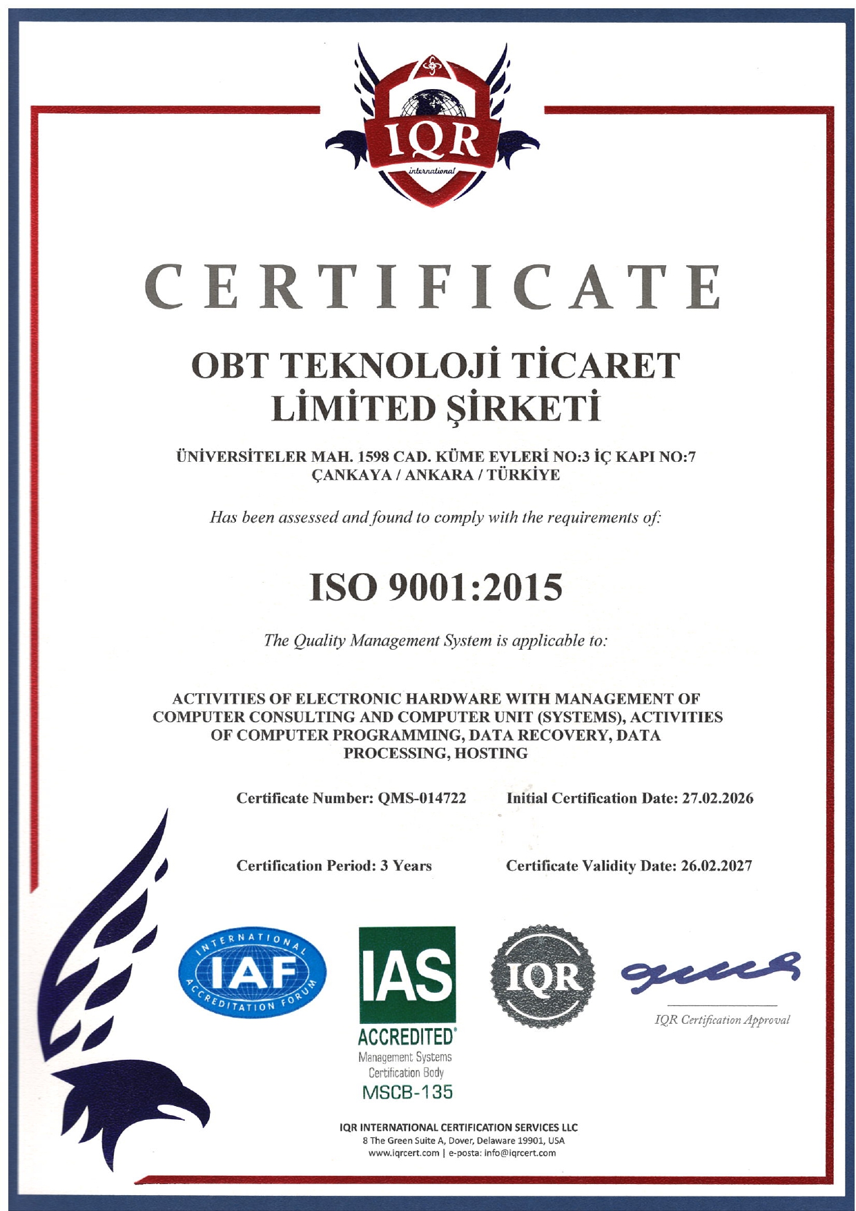 ISO 9001